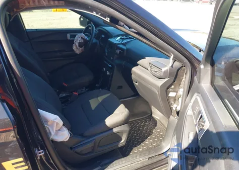 2022 Ford Police Interceptor Utility из США, поврежденный, VIN 1FM5K8AB3NGC19818